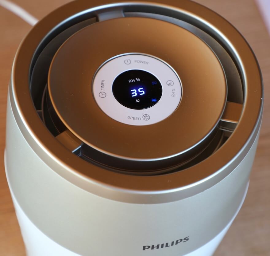 Philips HU4803 Luftbefeuchter Display